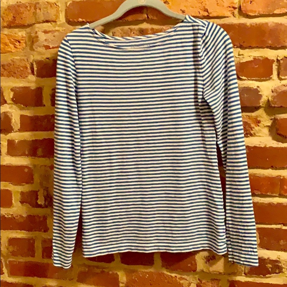 J.Crew striped artist tee